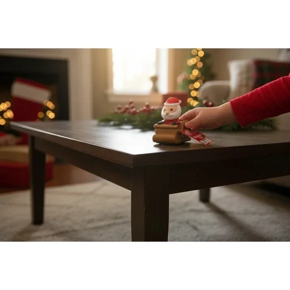 Holiday‎ Style Pullback Toy Santa Sleigh Christmas Fun Kids