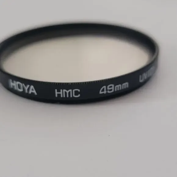 Hoya HMC UV(0) 49mm Camera Lens Filter Black Made In Japan UV Protection