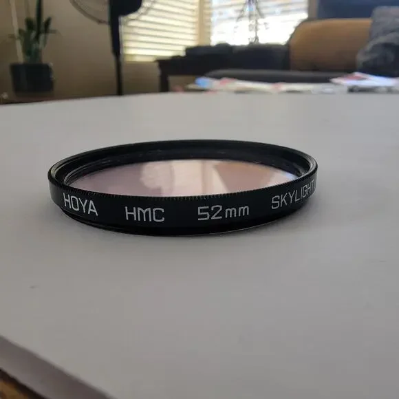 Hoya HMC Skylight 1B 52mm Lens Filter Black UV Japan Camera Gear Protection