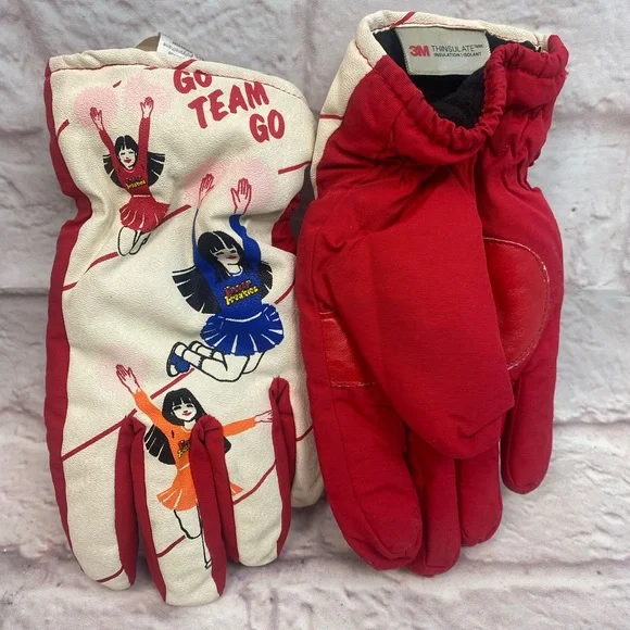 Freeze Freekies Vintage Children Snow Gloves Size L (10-12)