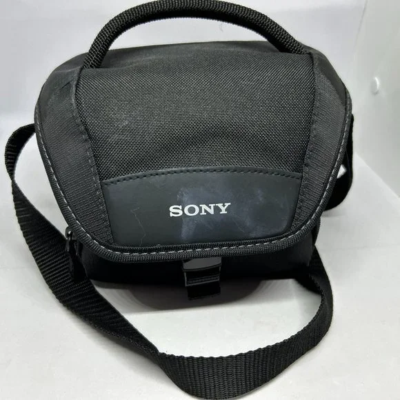 Sony Camera‎ Black Padded Bag w/Adjustable Strap