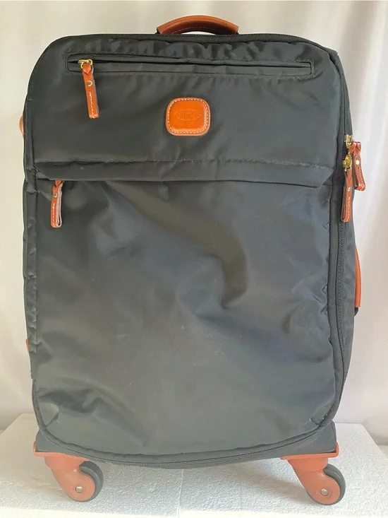 Bric’s Milano Black Nylon Rolling Carry-On /- Italian Designer Luggage