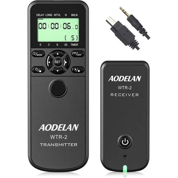 AODELAN Wireless Remote‎ Timer for Sony a7 a9 a1 RX100 HX400 Camera Shutter