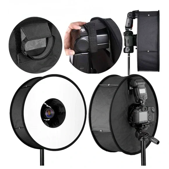 17” Soft box ring for Speed light flash- collapsable
