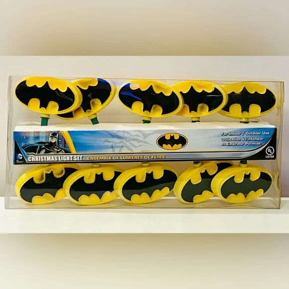 Kurt Adler 10-Light Batman Light Set