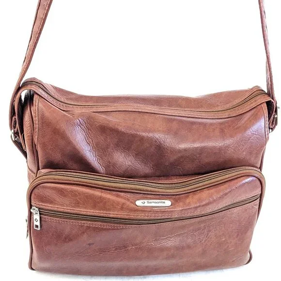 Vintage Samsonite Carry-on Faux leather Shoulder Bag