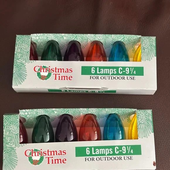 Multicolor Outdoor String Lights-replacement Bulbs