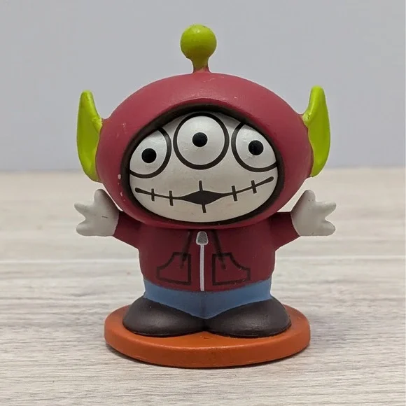 Disney Pixar Alien Miguel Toy Figure Coco Mashup Red Hoodie Orange Base Promo
