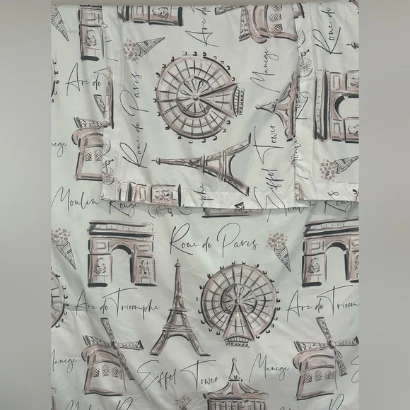 ✨Host Pick✨Sara Berrenson Full/Queen Paris Comforter w/ 2 Pillow Shams