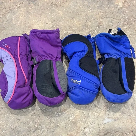 Last call, July garage sale: Head Toddler Snow Mittens