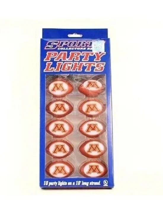 Minnesota Gophers Party Lights Sports Collector Series NCAA Official Merch