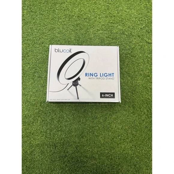 6-Inch Ring Light with Tripod Stand USB Powered Streaming BLCL-RNG-LGHT-6IN