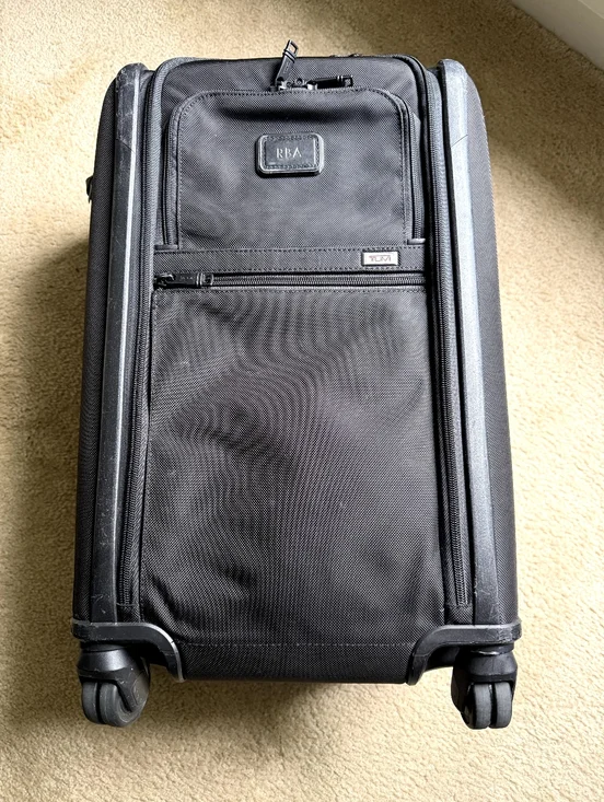 TUMI International Dual Access Expandable Carry On Balliatic Nylon 22
