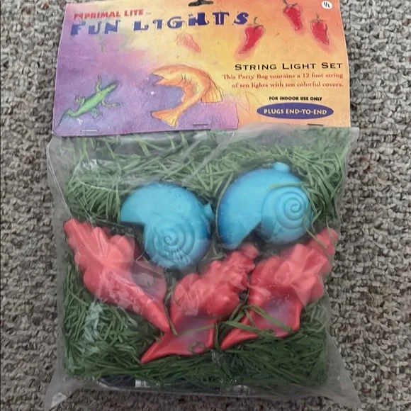 Fun Lights String Light Set - Blue and Red