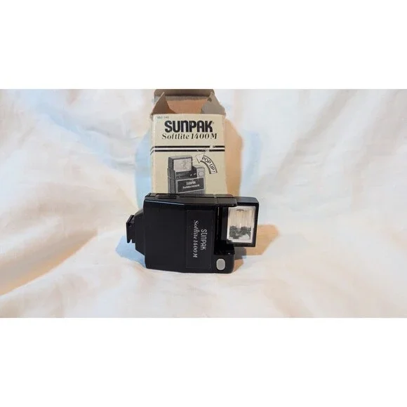Sunpak Softlite 1600m Bounce Head Flashgun universal fit vintage photography