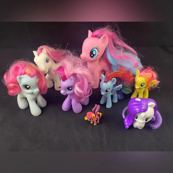 My Little Pony Figures Hasbro Lot of 8