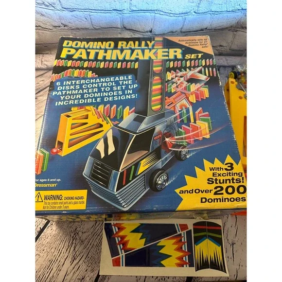 Domino rally‎ pathmaker vintage playset