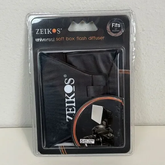 Zeikos Universal Soft Box Flash Diffuser NIP
