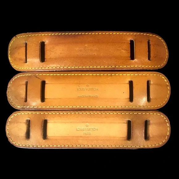 LOUIS VUITTON Vachetta Leather Strap Shoulder Pad in Tan 1 per Order