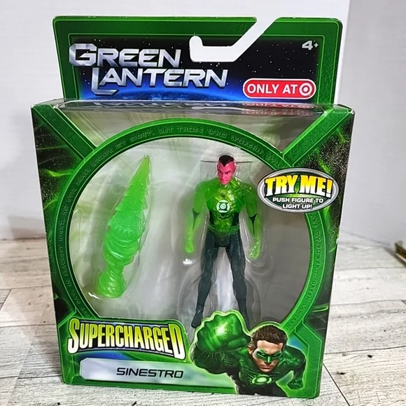 DC Comics Green‎ Lantern Supercharged Sinestro 3.75