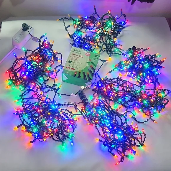 Multicolor LED String Lights for Home Parties Or Holidays