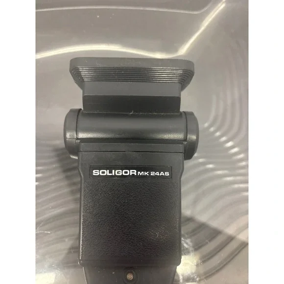Soligor MK 24AS Flashgun Camera Accessory Vintage Photography