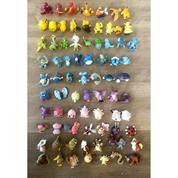 Huge Lot Tomy CGTSJ‎ Nintendo Pokémon Vintage Figures ~75 Auldey 90s Toys *read*