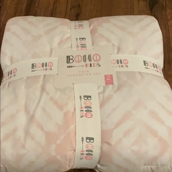 Boho kids twin comforter set super soft tie dye Comes with one comforter