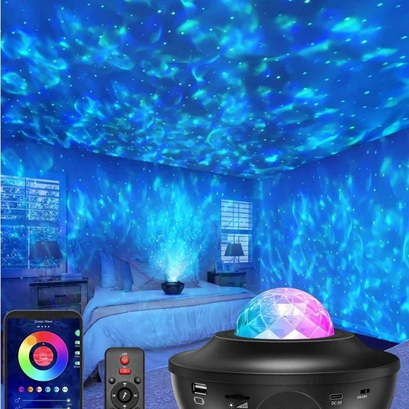 Blue LED Party Lights