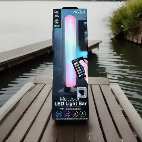 Multicolor-Light Bar-4 Light Modes With Remote Control-USB Powered