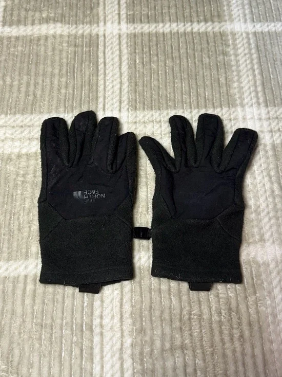 The North Face Black Fleece-Lined Gloves