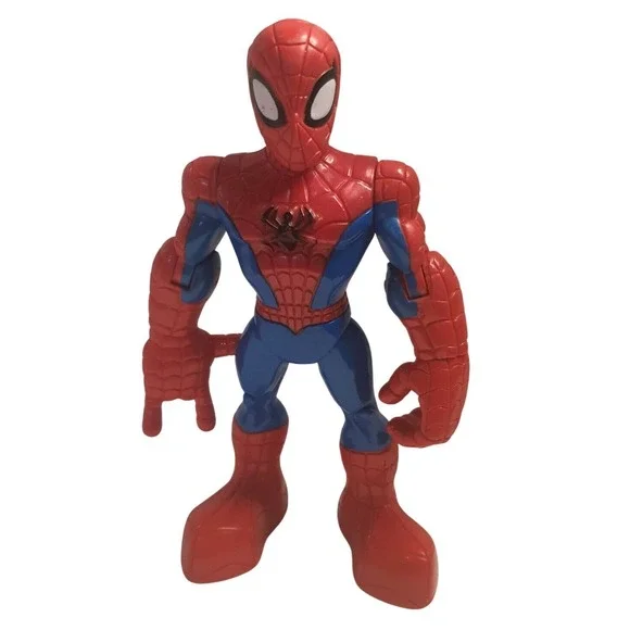 Marvel Spider-Man Action Figure 5'‎ Red Blue Articulated Playskool Heroes 2011