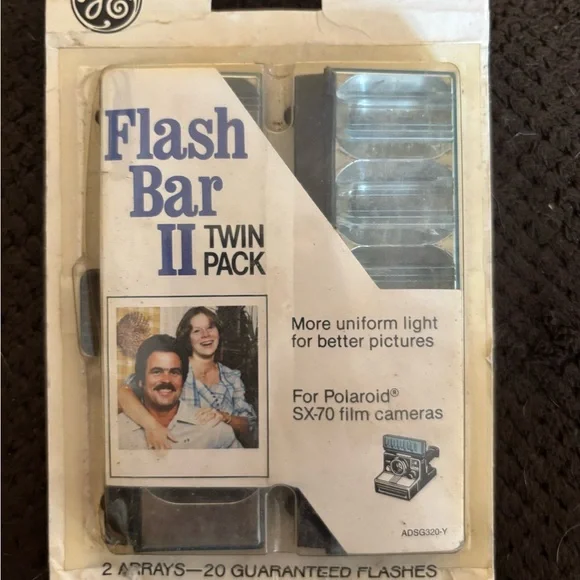 Flash Bar II Twin Pack for Polaroid SX-70 Vintage