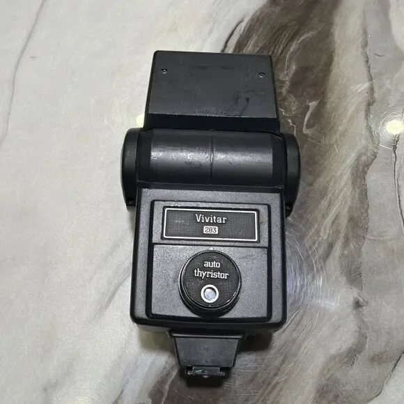 Vintage Vivitar 283 Auto Thyristor Flash - Made in Japan - TESTED & WORKING