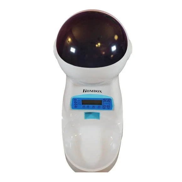 HOMDOX‎ Automatic Pet Feeder Food Dispenser Programmable Timer Voice Record