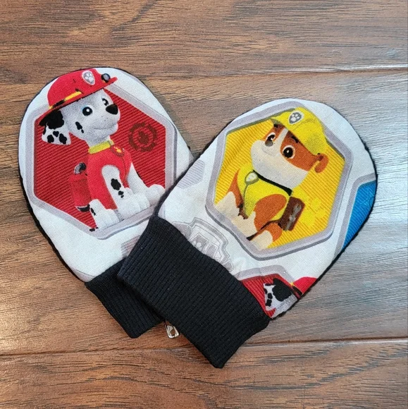 PAW Patrol Fleece Fabric Baby Mittens