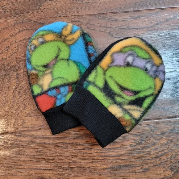 Teenage Mutant Ninja Turtles Fleece Baby Mittens