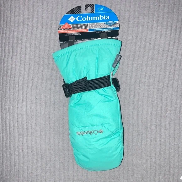 Columbia large youth Kids snow Mitt mittens Omni tech waterproof breezy heights