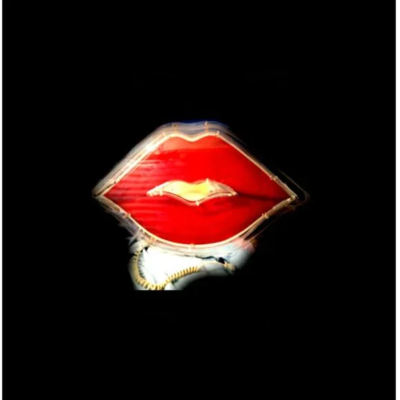 New Rare & Unique (3) Collector's Items Party Hot Love Lips House/Disco Set