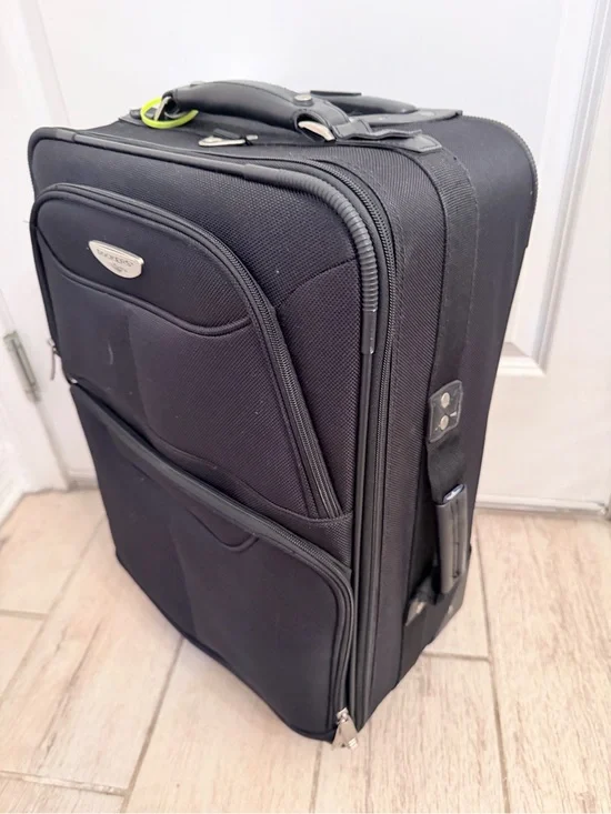 Black Travel Carry-On Bag - Dockers luggage