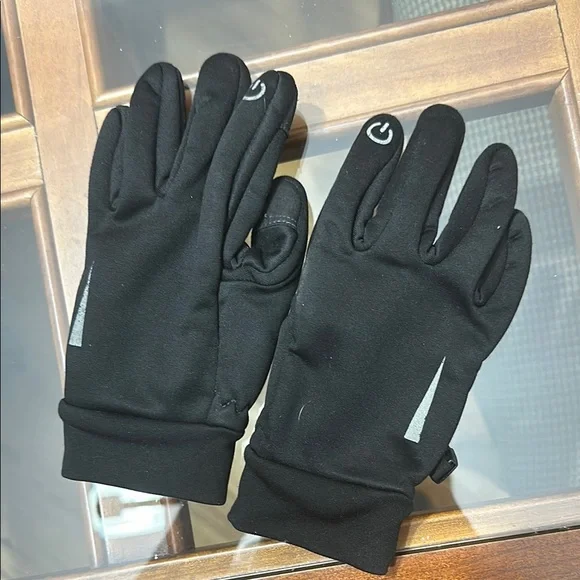 Black Winter Touchscreen Gloves