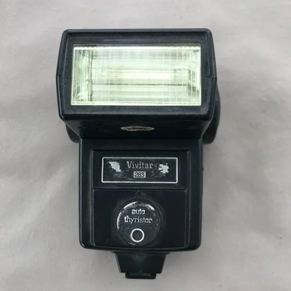 Vivitar 283 Auto Thyristor Shoe Mount Flash