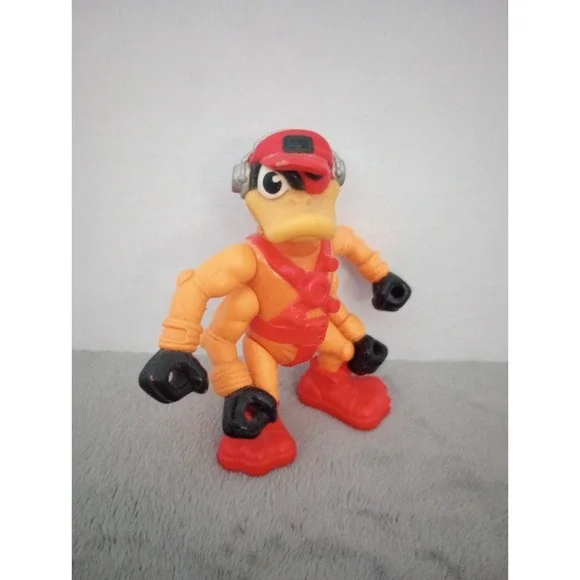 Bucky O'hare The Toad Wars Dead-Eye Duck Action Figure Hasbro 1990 Pre-owned Toy