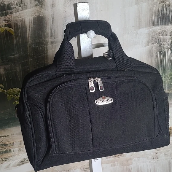 🏆Host Pick! New! Ricardo Beverly Hills Mens Black Travel utility shoulder bag