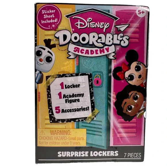 Disney Doorables Academy Surprise‎ Lockers WINNIE THE POOH Special Edition NEW