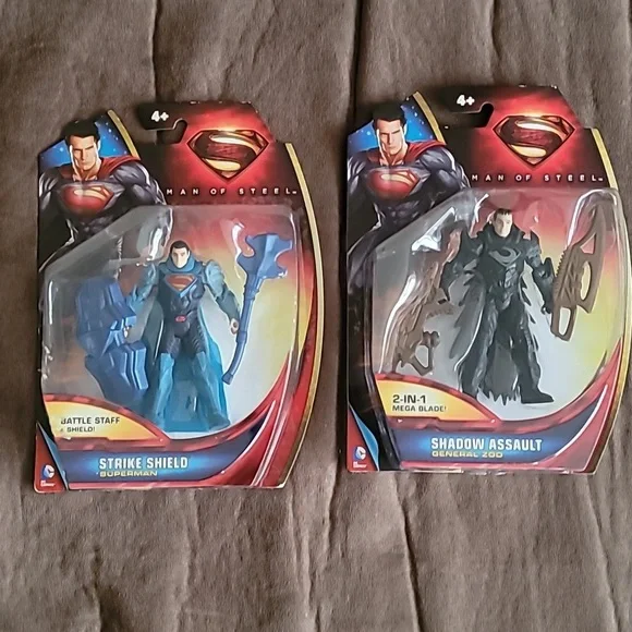Superman and General Zod NIB
