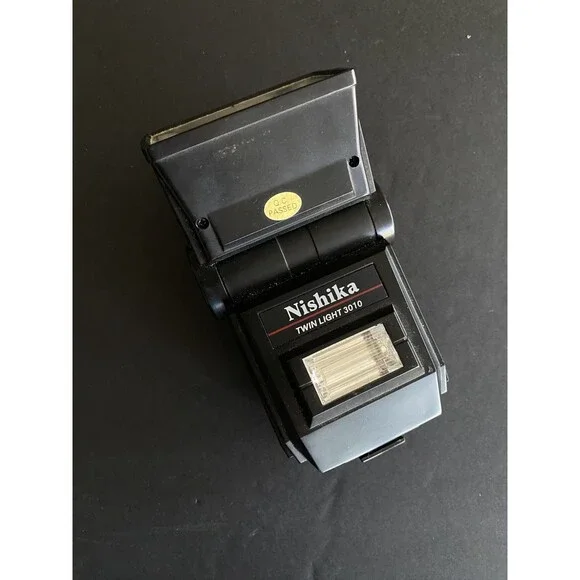 Nishika Twin Light 3010 Flash Unit Vintage Camera Flash