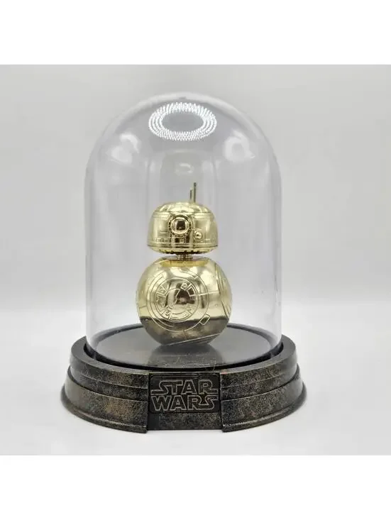 Funko POP Star Wars Gold BB-8 Dome Display Chrome Figure Hot Topic NO BOX