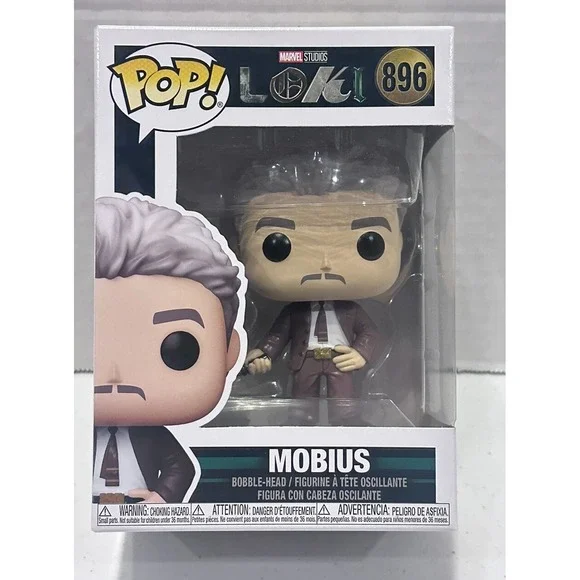 Funko Pop! Marvel Studios‎ Loki - Mobius #896 - Bobble Head