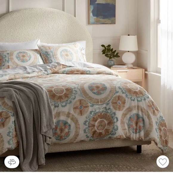 Threshold Suzani Print Duvet Cover and Sham Set